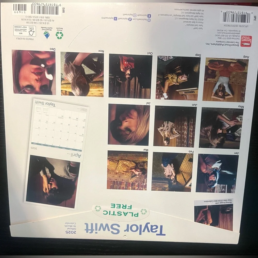Official 16-month calendar
